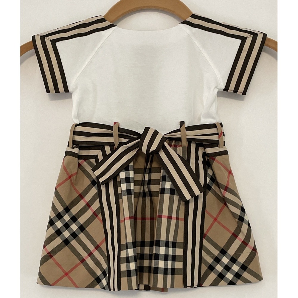 Burberry Nova Check Baby Dress Size 6 Months Rhonda Style Excellent Cond